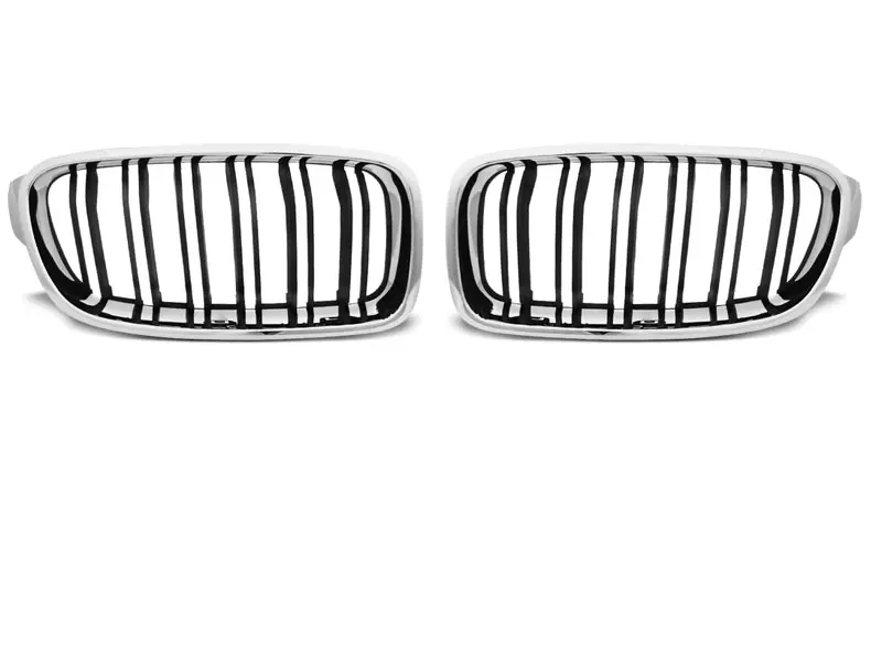Grill BMW 3 (F30/F31) 2011 - 2018 | CHROME BLACK SPORT LOOK