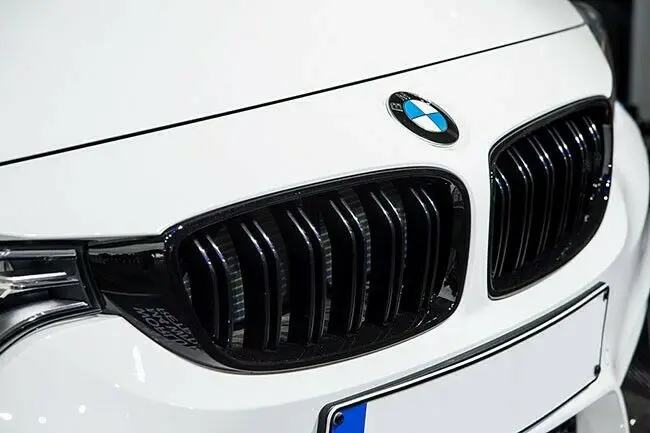 Grill BMW 3 (F30/F31) 2011 - 2018 | GLOSSY BLACK SPORT LOOK – bilde 7