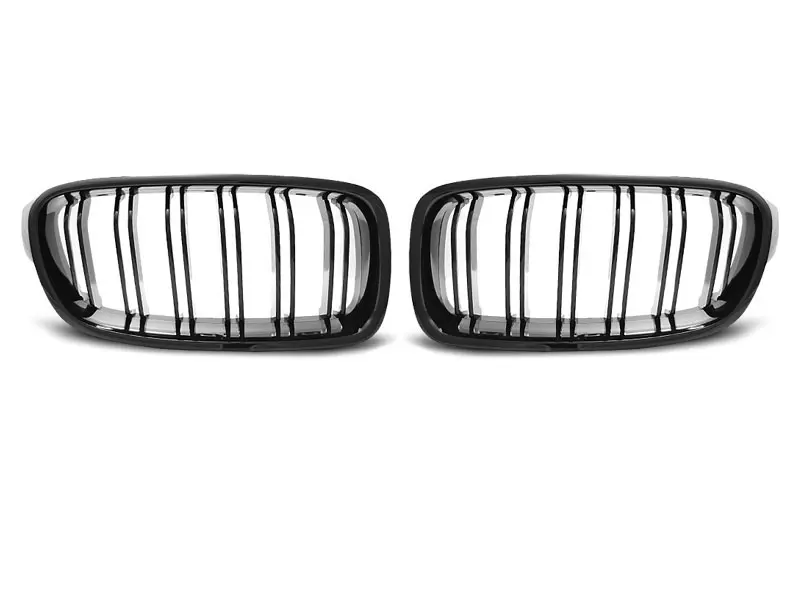 Grill BMW 3 (F30/F31) 2011 - 2018 | GLOSSY BLACK SPORT LOOK – bilde 8