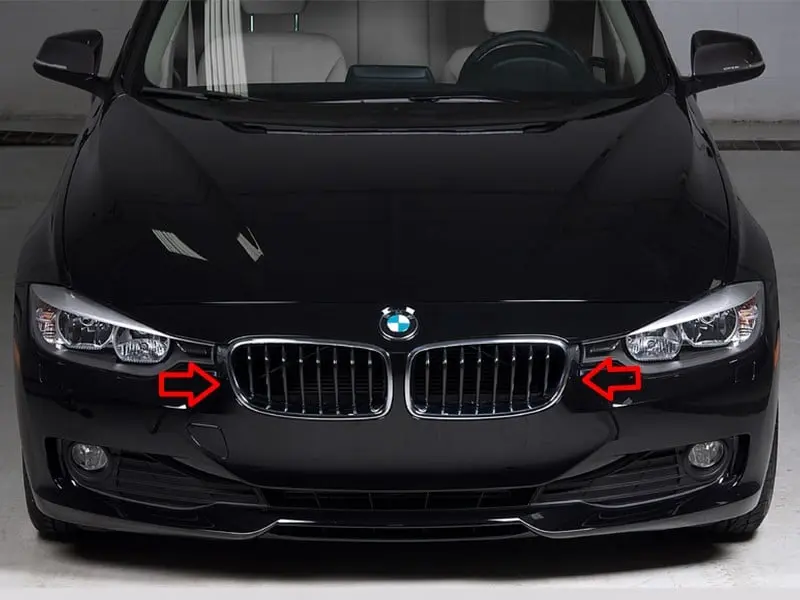 Grill BMW 3 (F30/F31) 2011 - 2018 | M Sport Chrome & Black Image 2