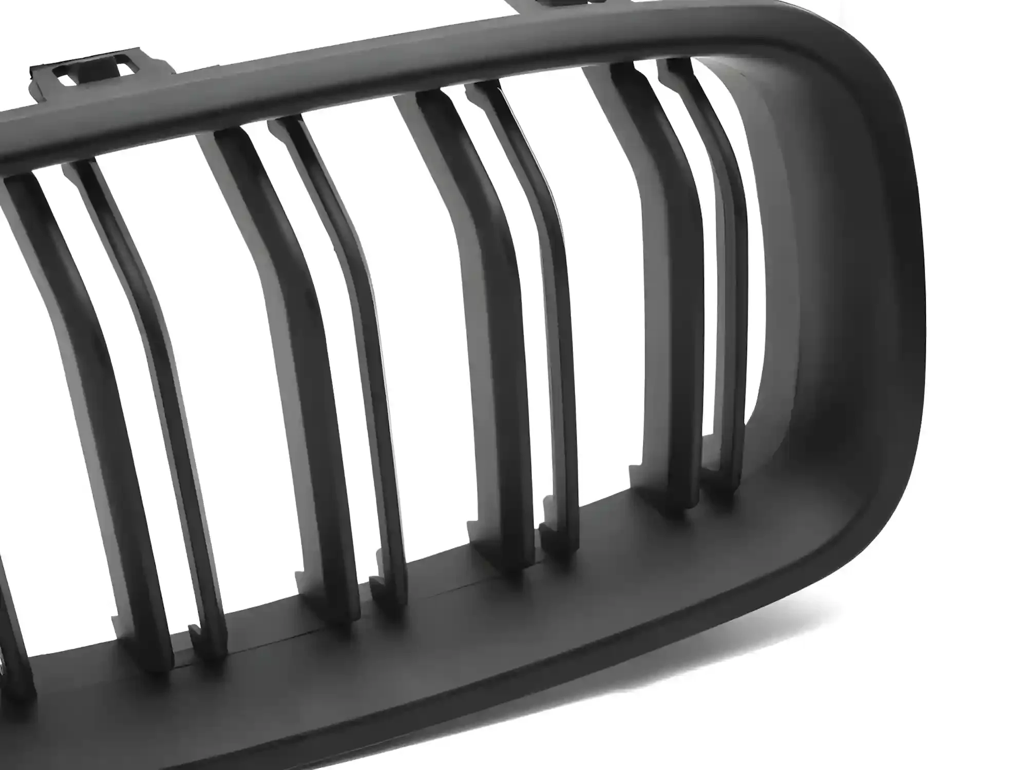 Grill BMW 3 (F30 / F31) 2011 - 2018 │ Sportsgrill - matt black double bar – bilde 3