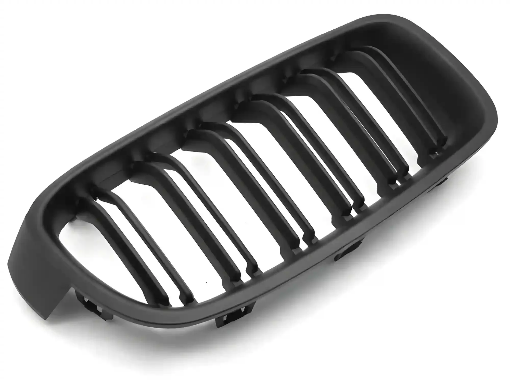 Grill BMW 3 (F30 / F31) 2011 - 2018 │ Sportsgrill - matt black double bar – bilde 4