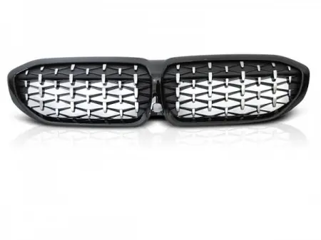 Grill BMW 3 (G20 / G21) 2018 - 2022 | DIAMOND STYLE GLOSSY BLACK