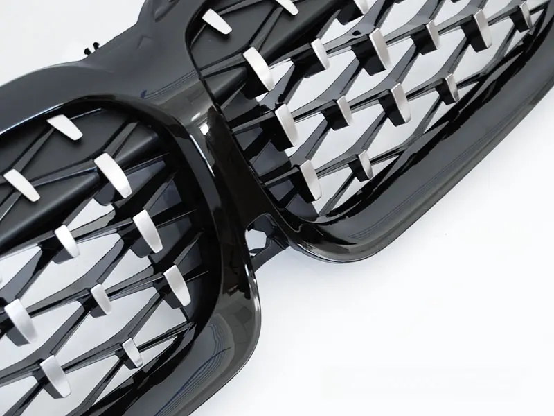 Grill BMW 3 (G20 / G21) 2018 - 2022 | DIAMOND STYLE GLOSSY BLACK – bilde 3