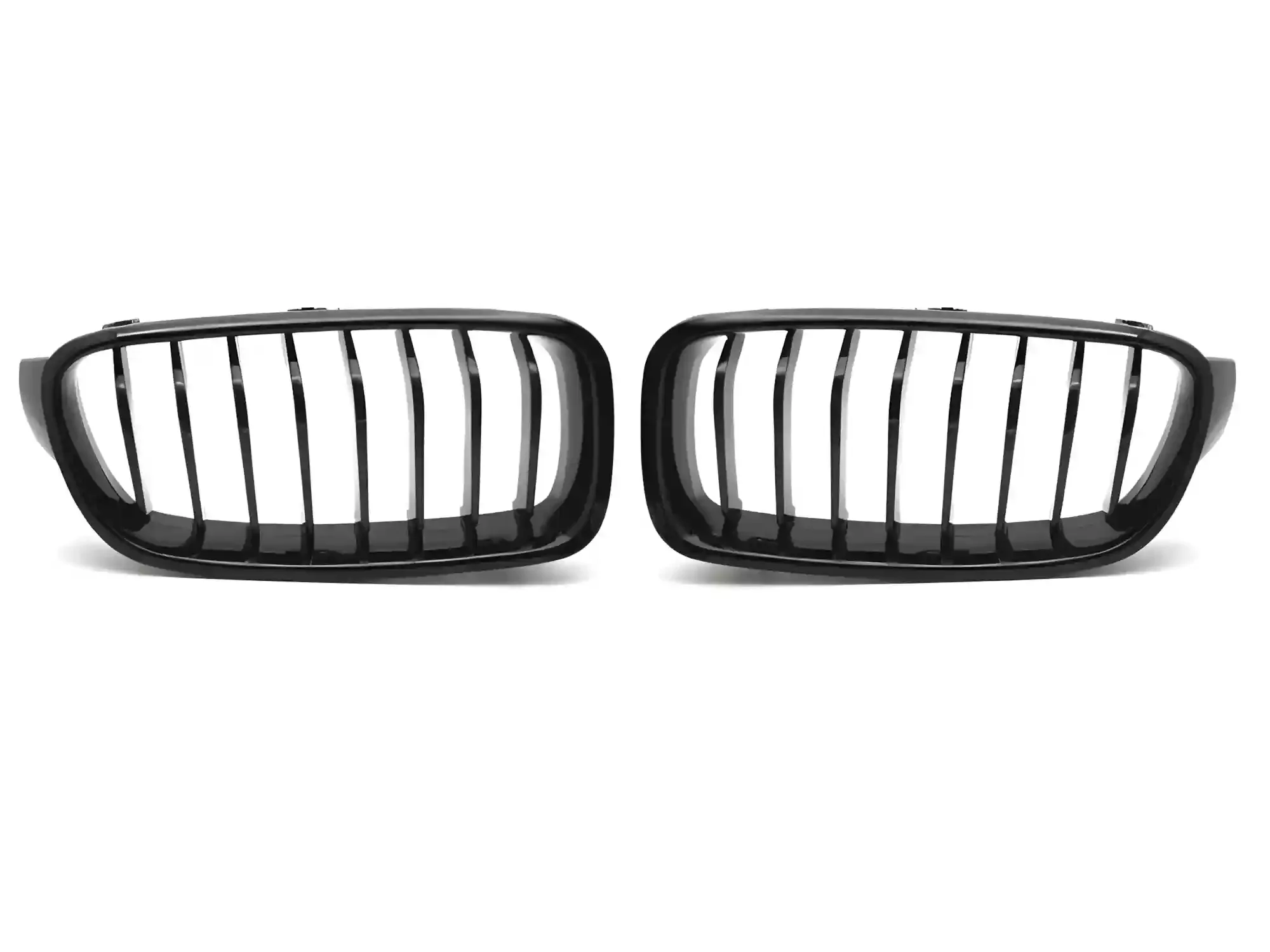 Grill BMW 3 (G20 / G21) 2019 - 2022 │ Sportsgrill - gloss black double bar – bilde 2