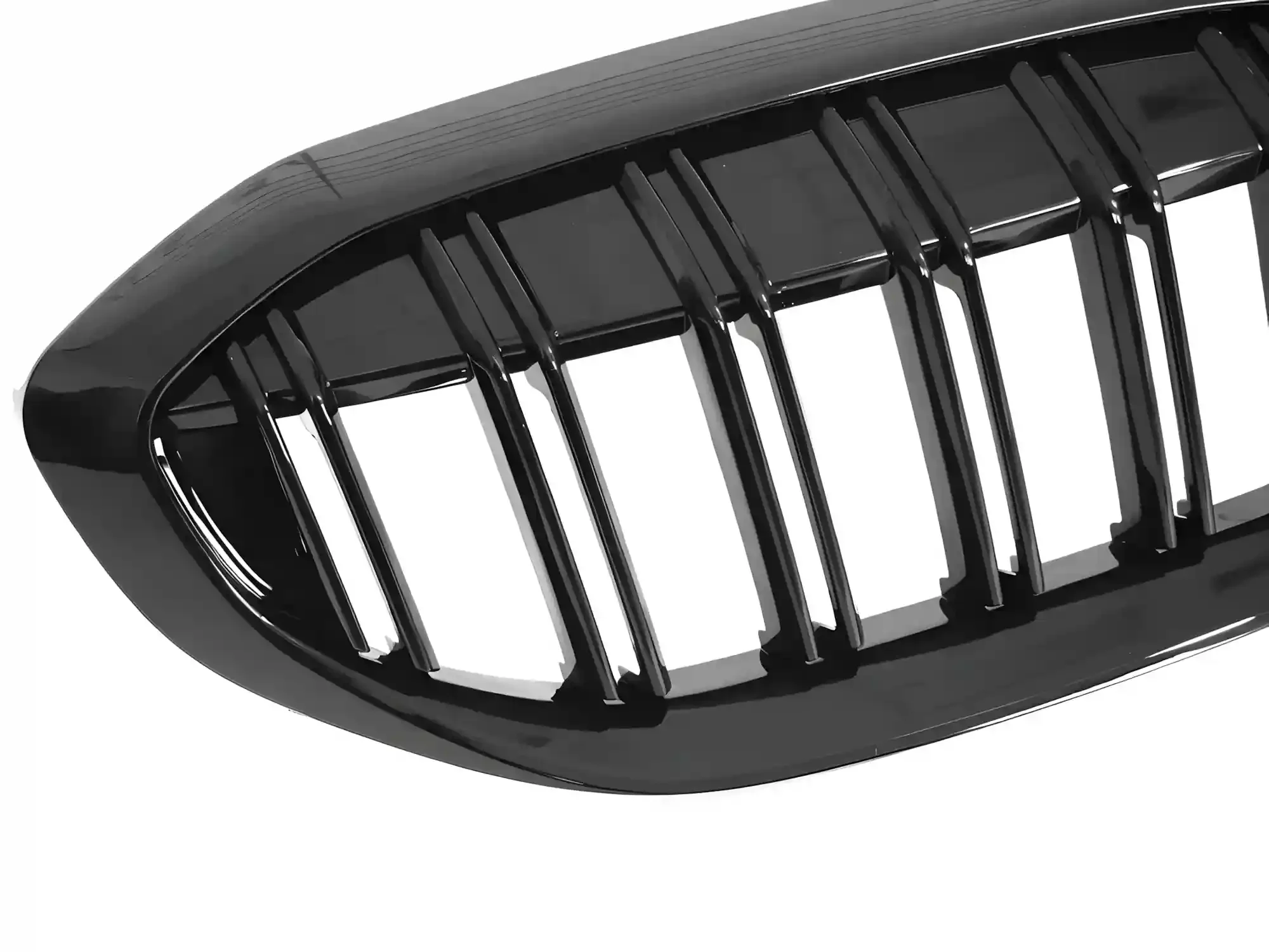 Grill BMW 3 (G20 / G21) 2019 - 2022 │ Sportsgrill - gloss black double bar – bilde 3