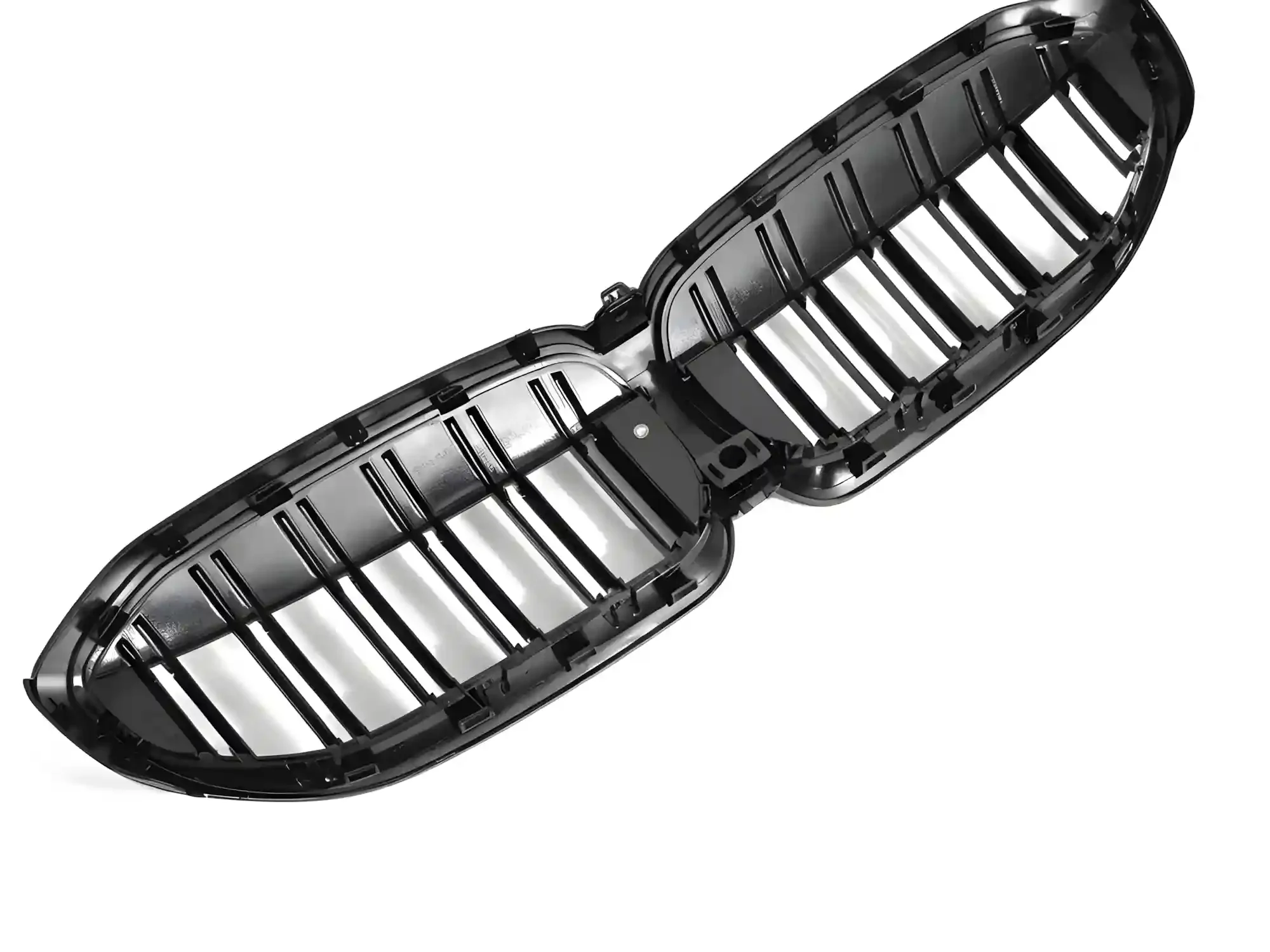 Grill BMW 3 (G20 / G21) 2019 - 2022 │ Sportsgrill - gloss black double bar – bilde 5