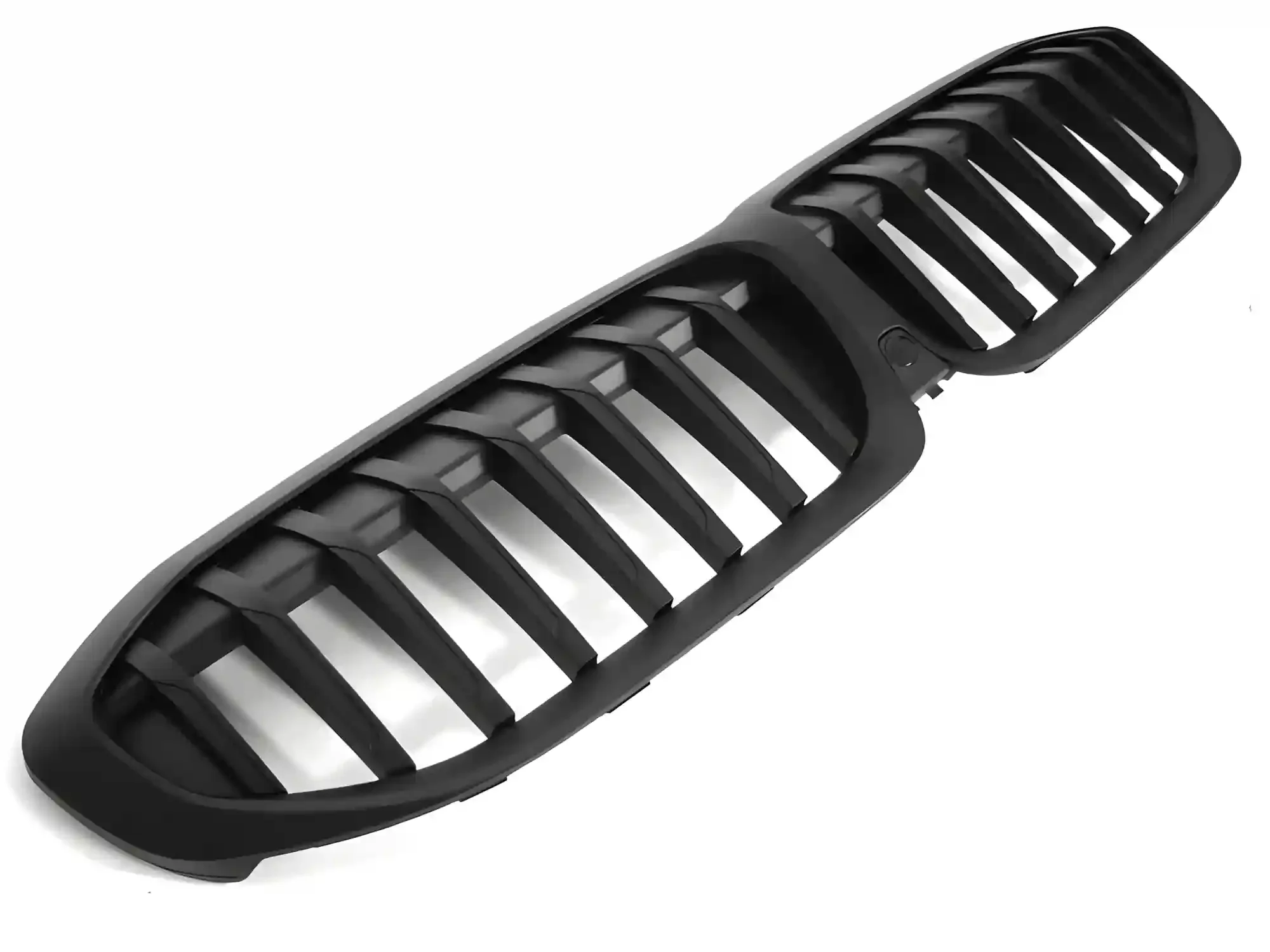 Grill BMW 3 (G20 / G21) 2019 - 2022 │ Sportsgrill - matt svart double bar – bilde 4