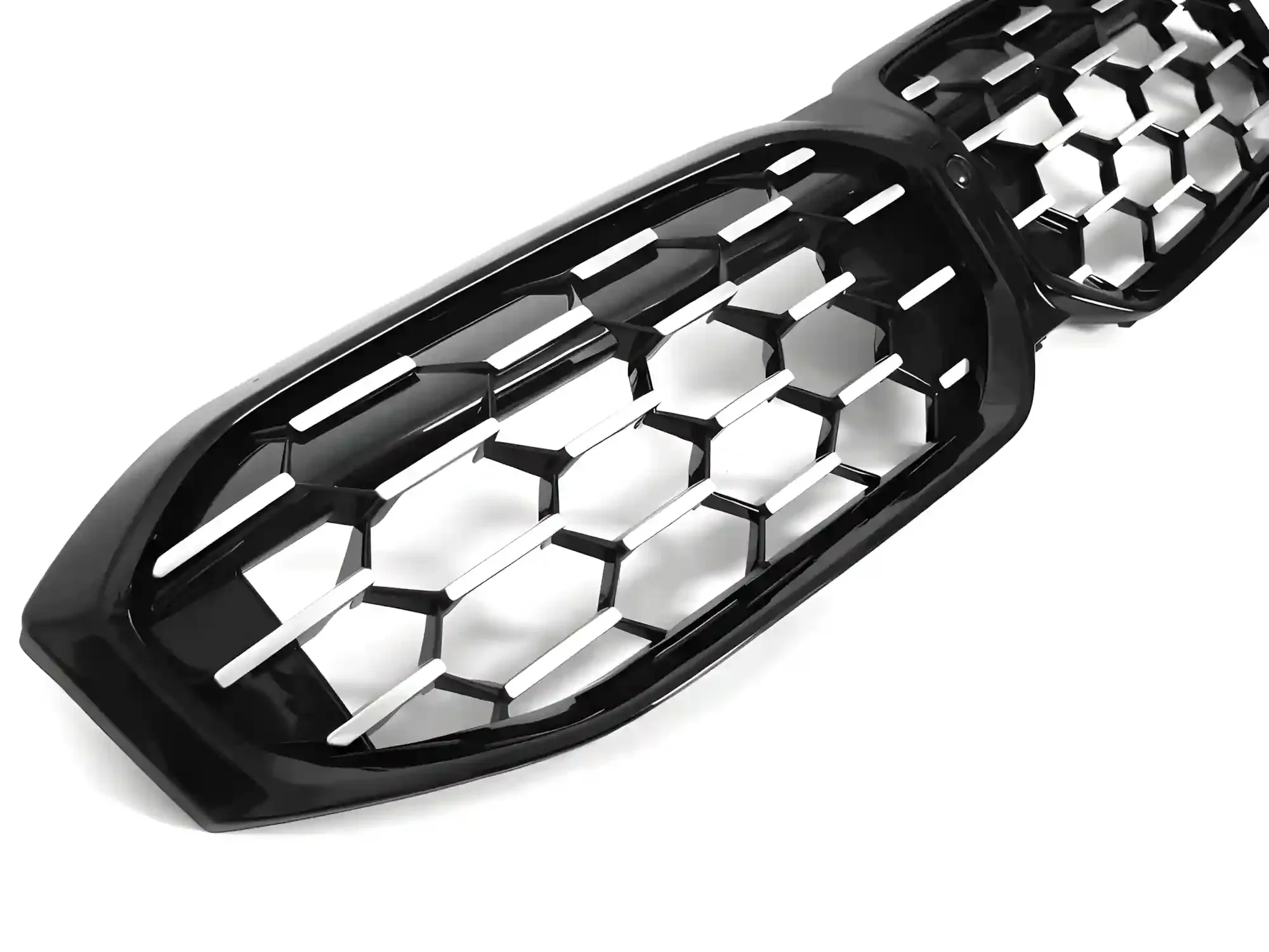 Grill BMW 3 (G20 / G21) Facelift 2022 -> │ Diamond-grill - black / silver – bilde 3