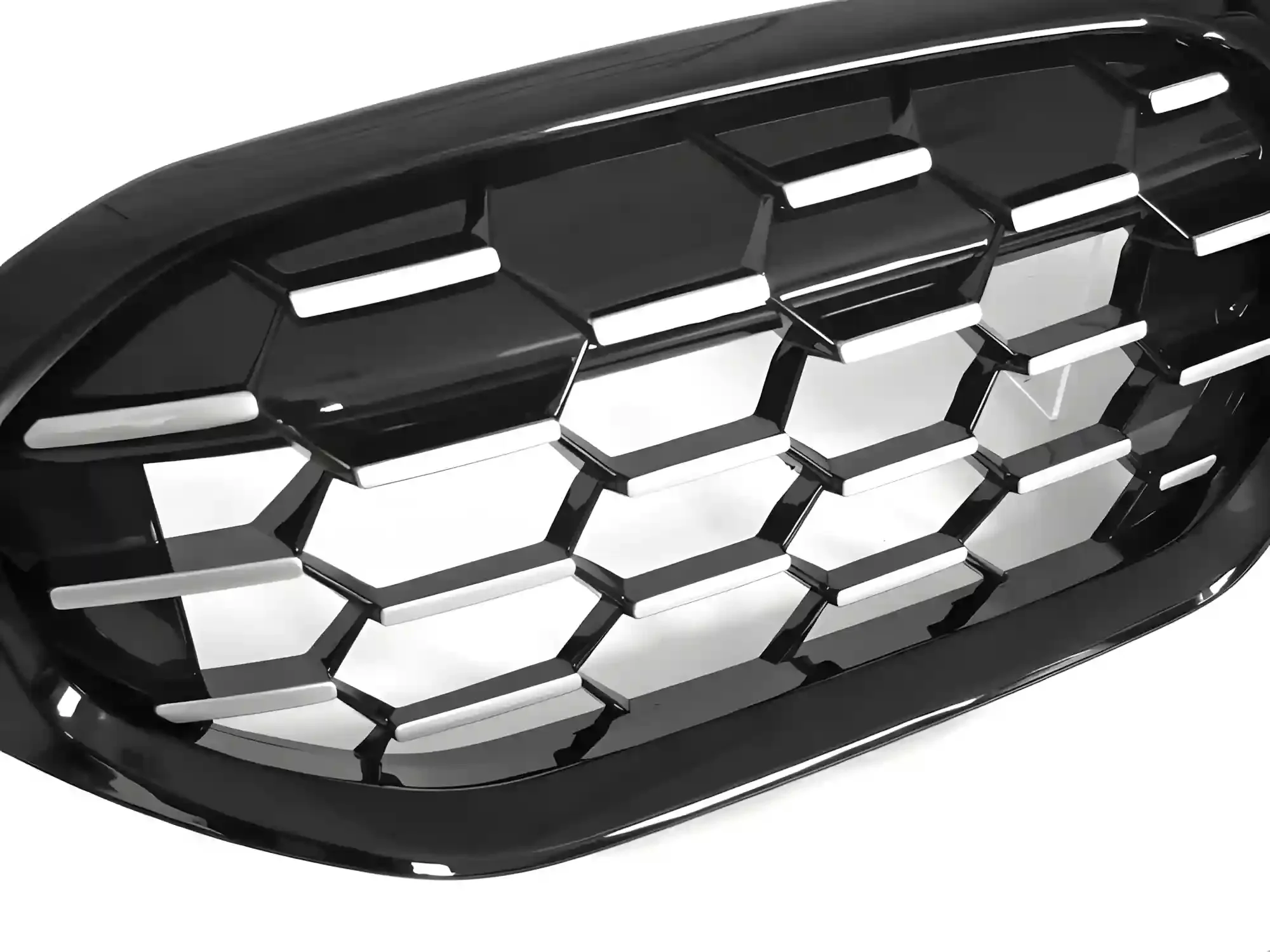 Grill BMW 3 (G20 / G21) Facelift 2022 -> │ Diamond-grill - black / silver – bilde 4