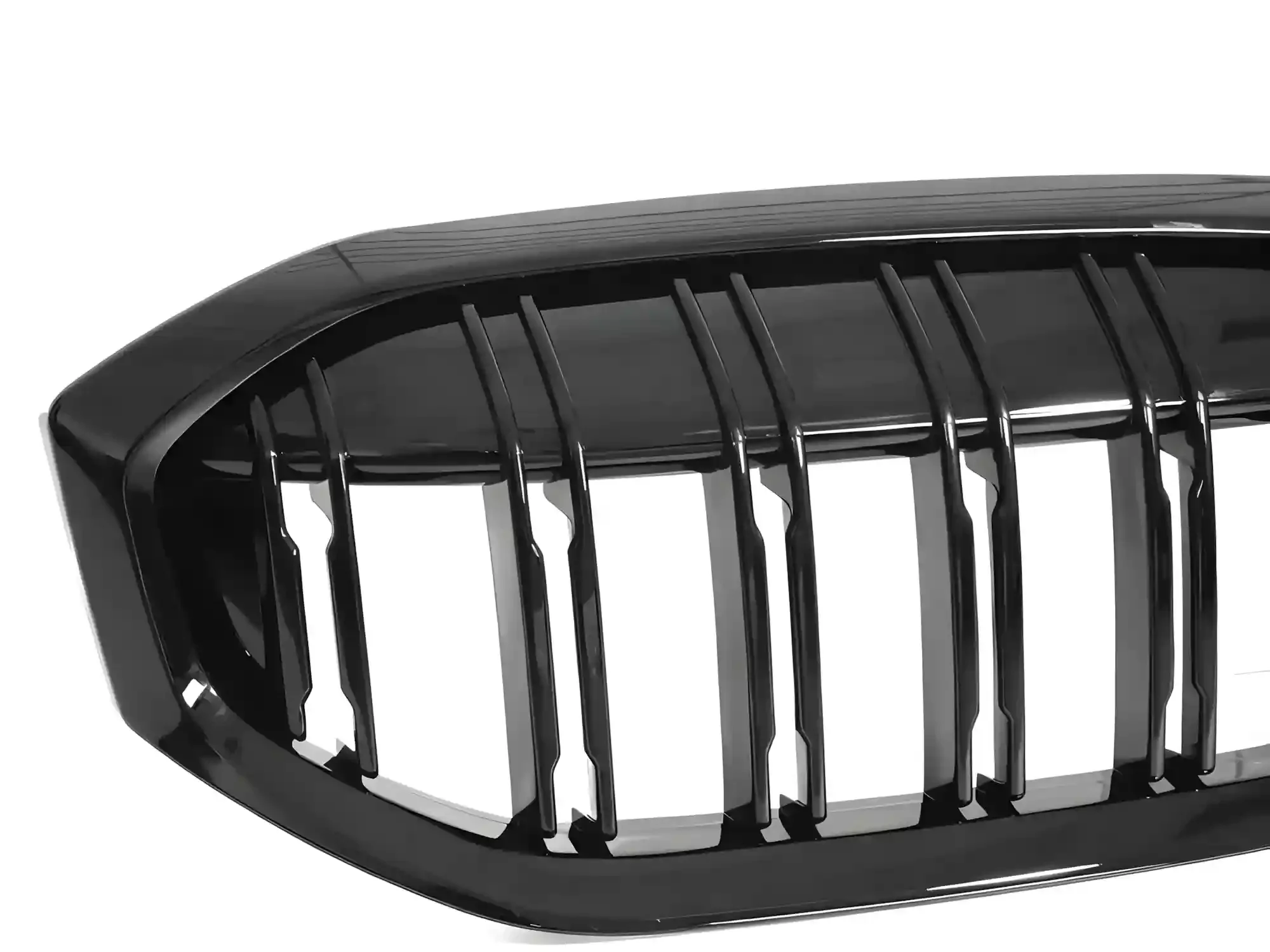 Grill BMW 3 (G20 / G21) LCI 2022 - │ Sportsgrill - gloss black double bar – bilde 4