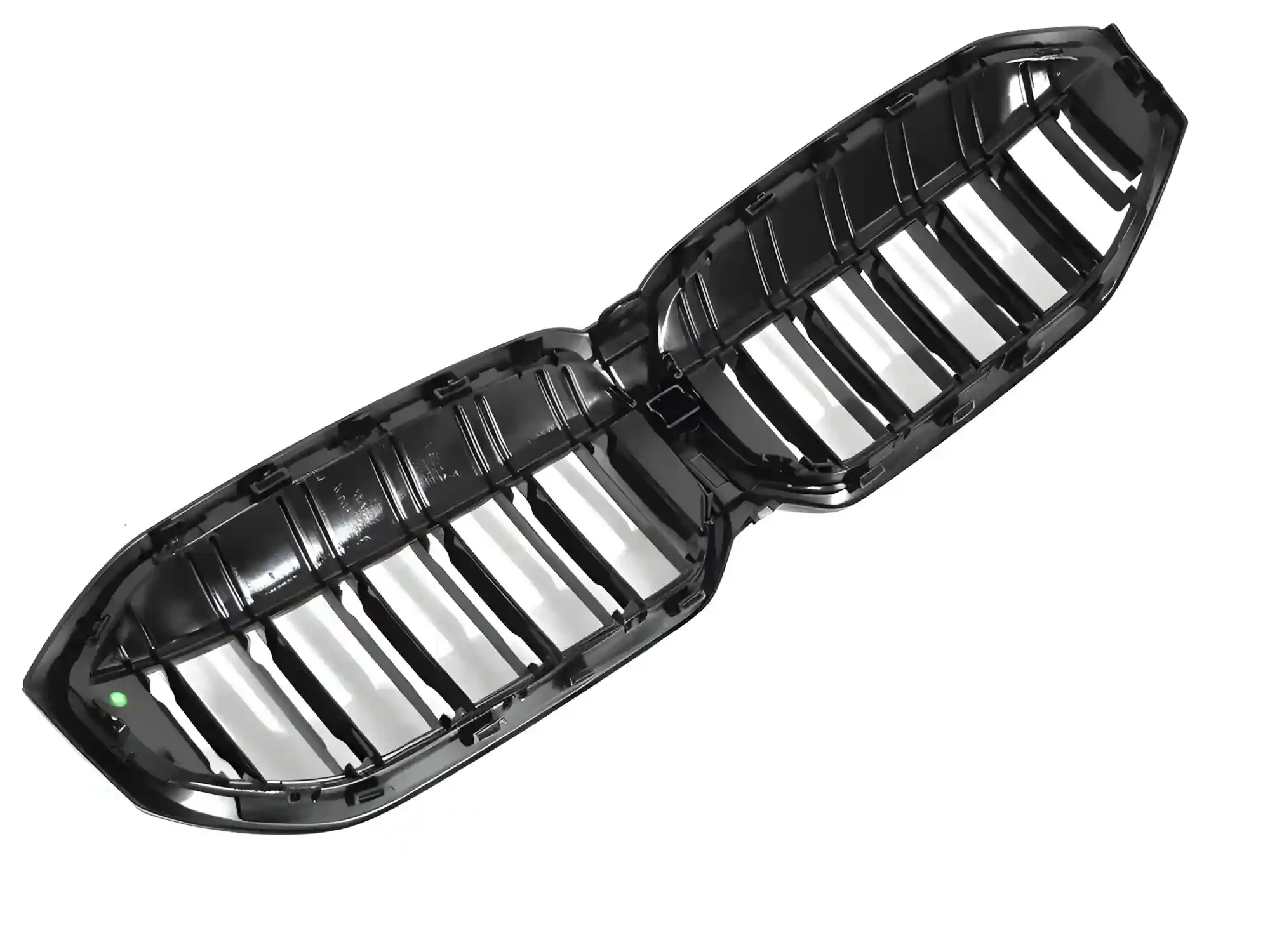 Grill BMW 3 (G20 / G21) LCI 2022 - │ Sportsgrill - gloss black double bar – bilde 5