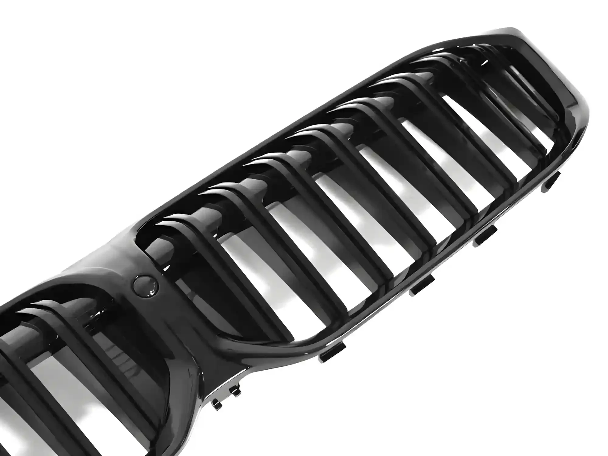 Grill BMW 3 (G20 / G21) LCI 2022 - │ Sportsgrill - gloss black double bar – bilde 3