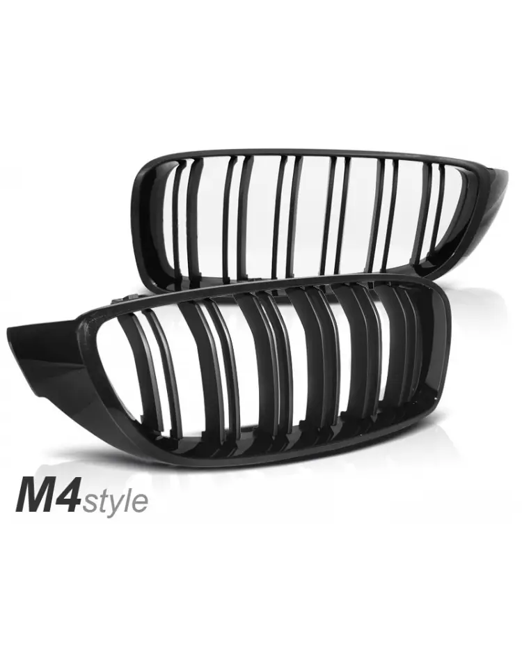 Grill BMW 4 (F32/F33/F36) 2013-2020 | FRAME GLOSSY BLACK SPORT LOOK