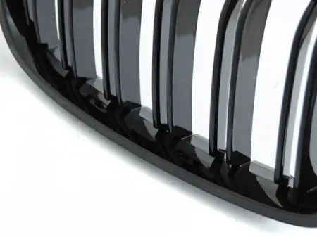 Grill BMW 4 (F32/F33/F36) 2013-2020 | SPORT STYLE DOUBLE BAR GLOSSY BLACK – bilde 2