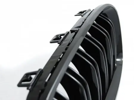 Grill BMW 4 (F32/F33/F36) 2013-2020 | SPORT STYLE DOUBLE BAR GLOSSY BLACK – bilde 3