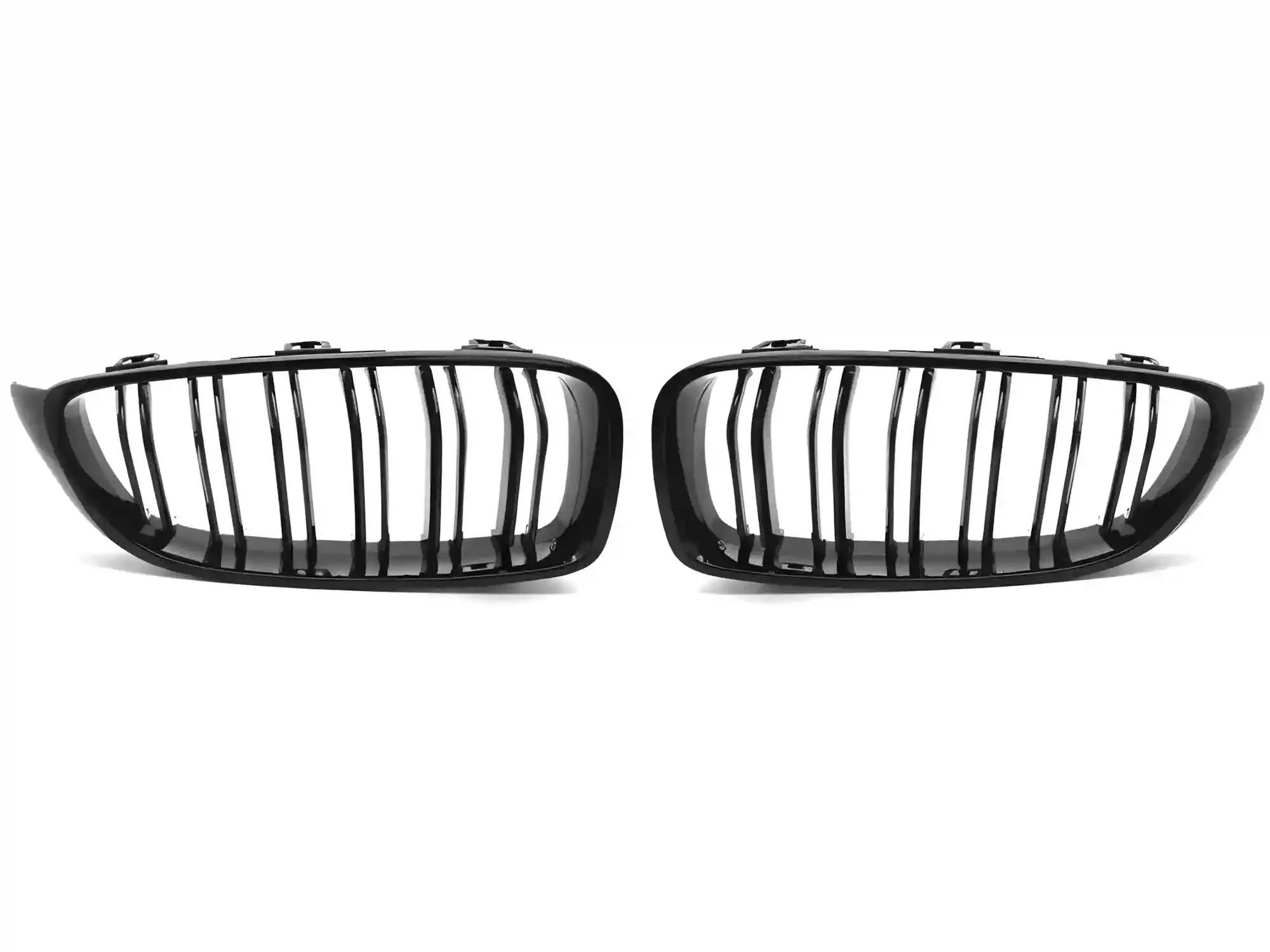 Grill BMW 4 (F32 / F33 / F36) 2013 - 2020 │ Sportsgrill - gloss black double bar – bilde 2