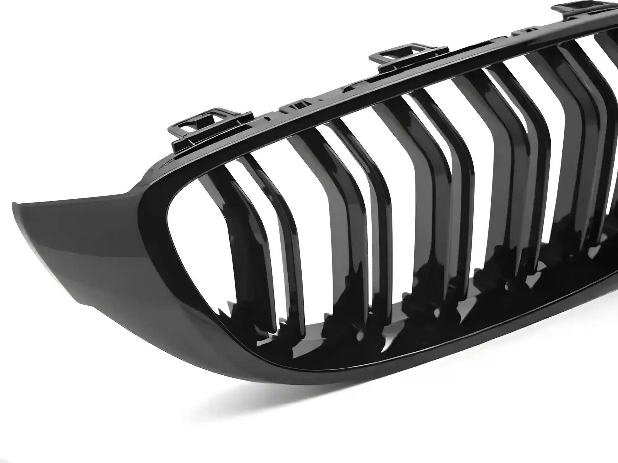 Grill BMW 4 (F32 / F33 / F36) 2013 - 2020 │ Sportsgrill - gloss black double bar – bilde 3