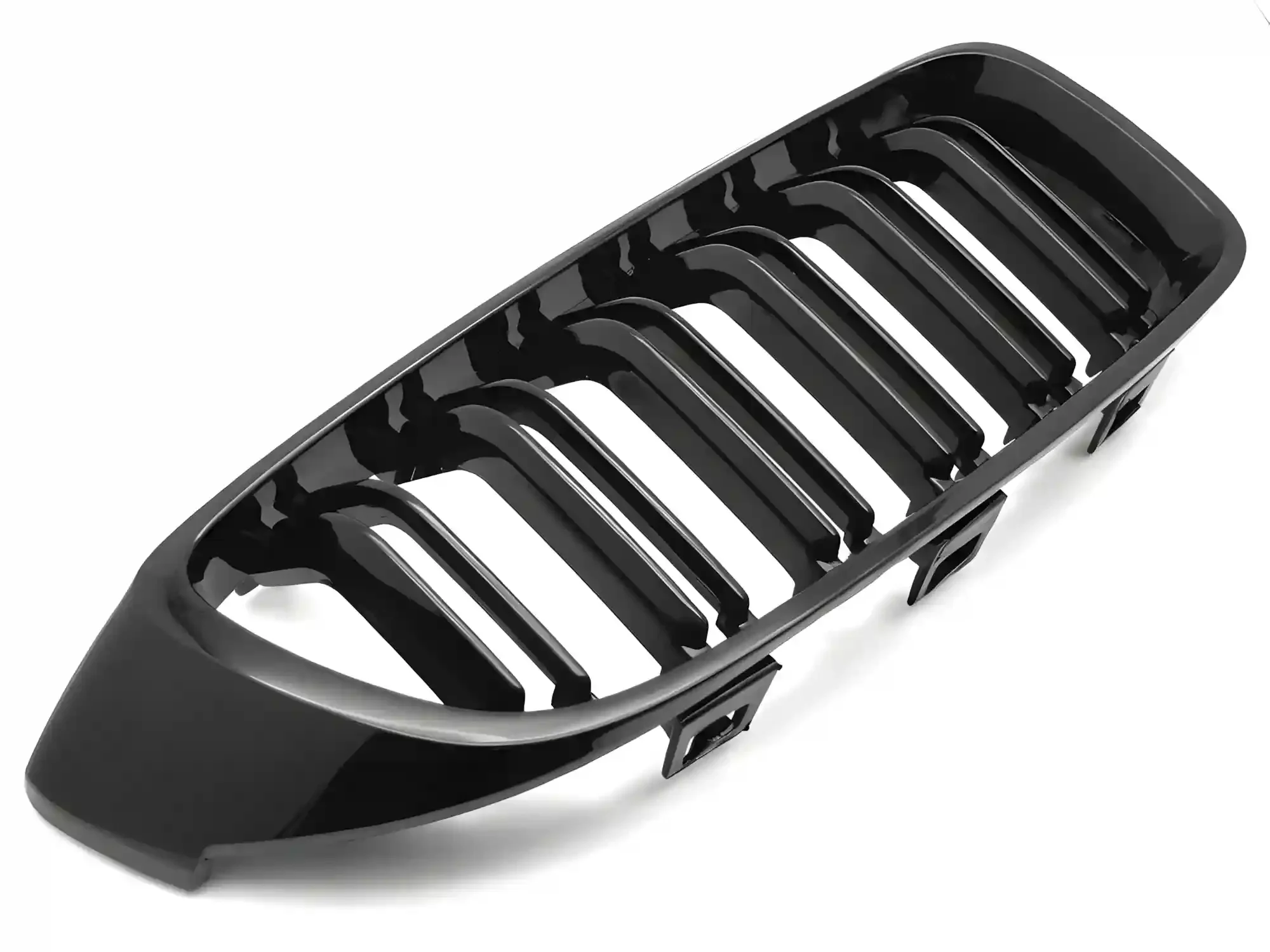 Grill BMW 4 (F32 / F33 / F36) 2013 - 2020 │ Sportsgrill - gloss black double bar – bilde 4