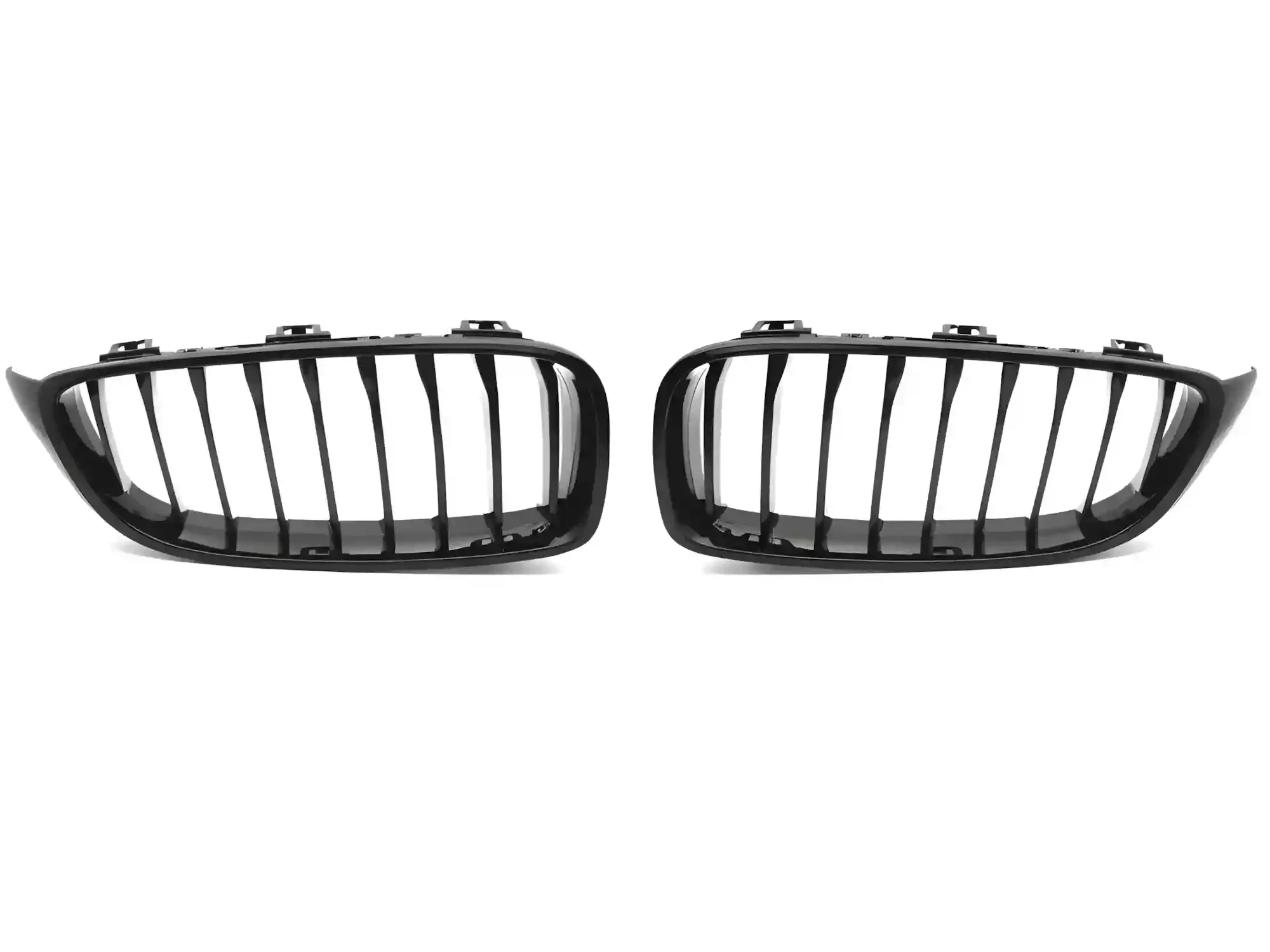 Grill BMW 4 (F32 / F33 / F36) 2013 - 2020 │ Sportsgrill - gloss black double bar – bilde 2