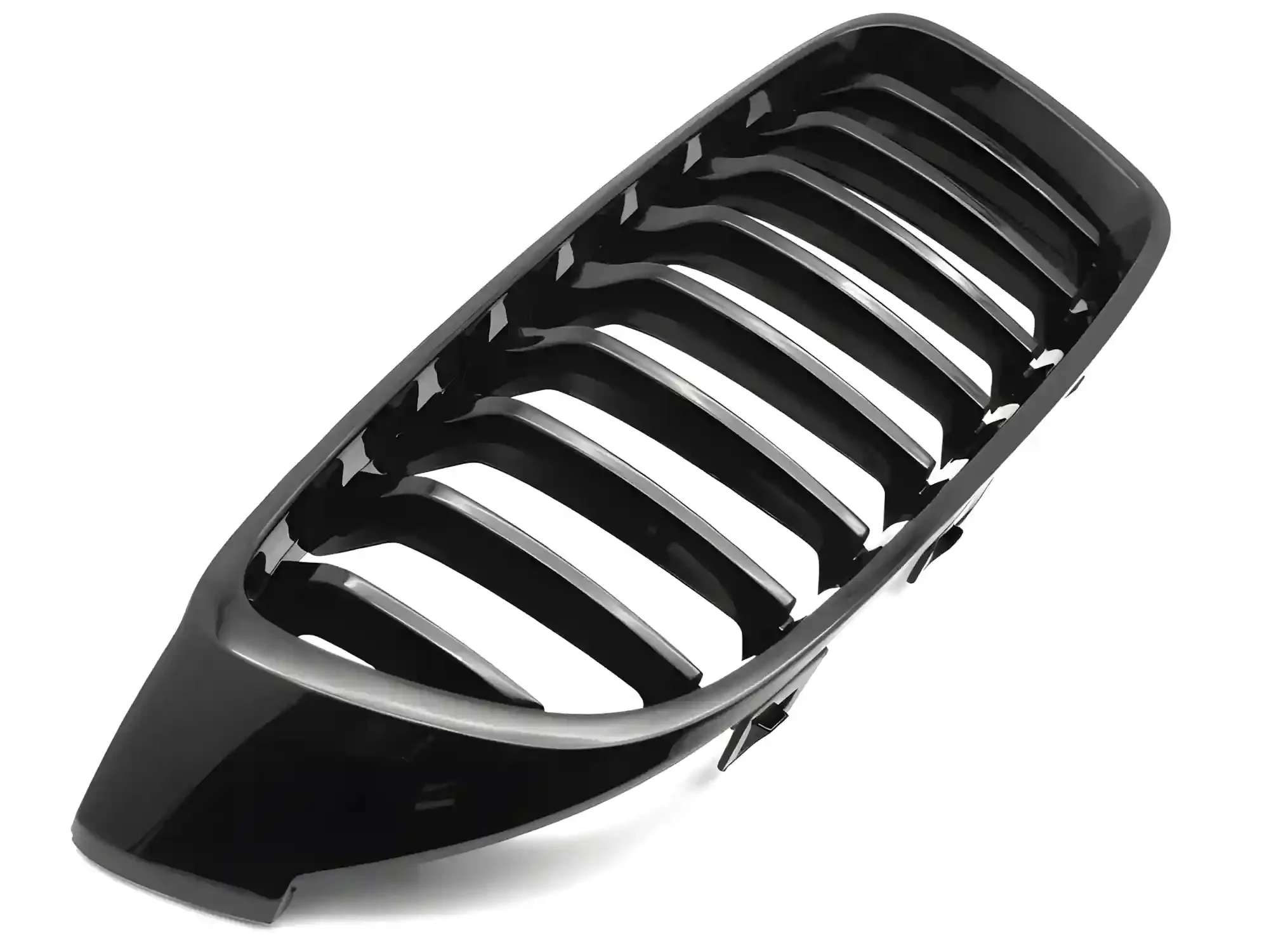 Grill BMW 4 (F32 / F33 / F36) 2013 - 2020 │ Sportsgrill - gloss black double bar – bilde 4