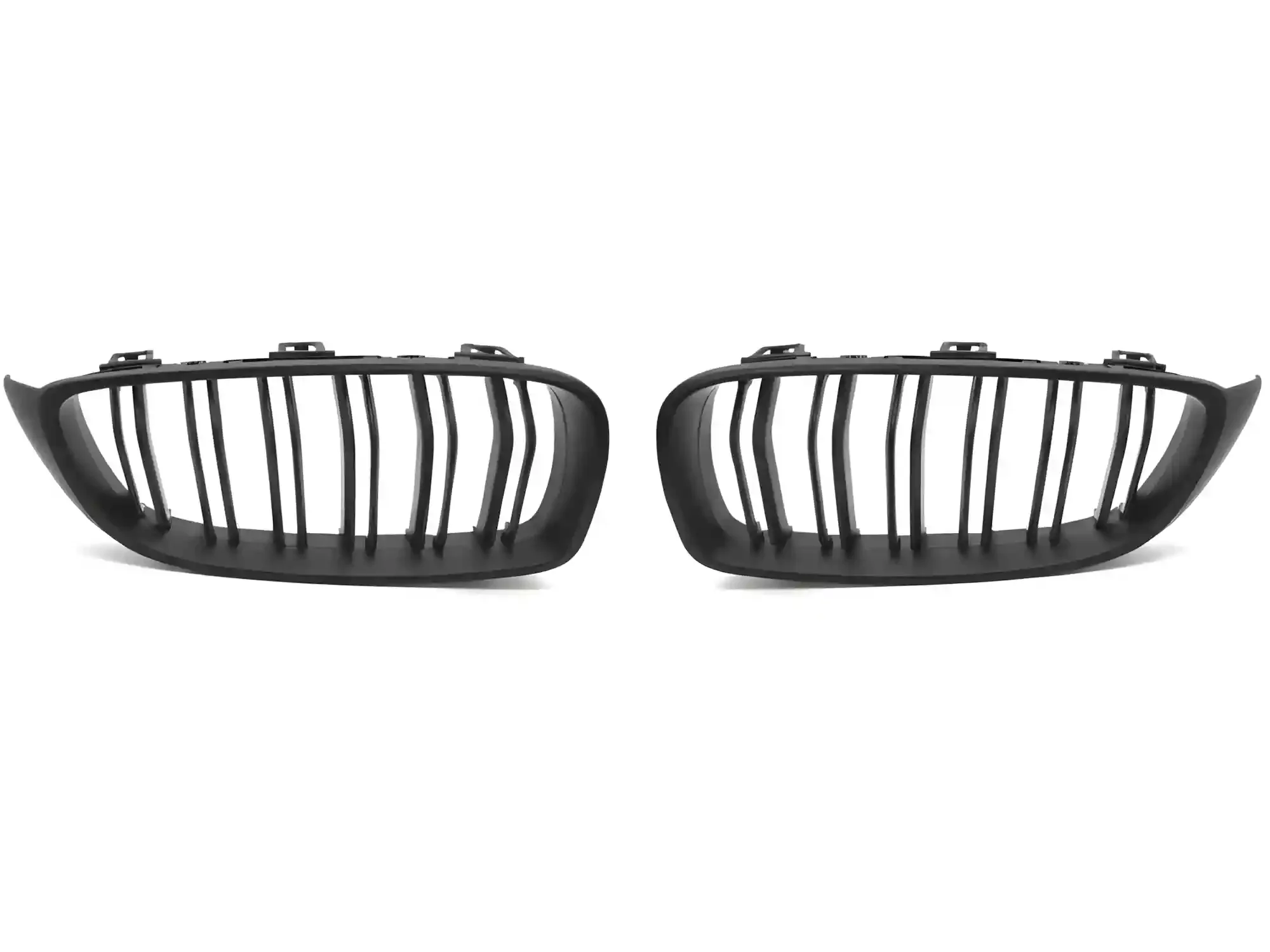 Grill BMW 4 (F32 / F33 / F36) 2013 - 2020 │ Sportsgrill - matt svart double bar – bilde 2
