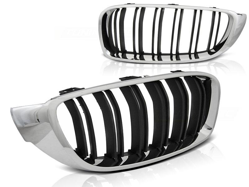 Grill BMW 4 (F32/F33/F36) 2013-> | CHROME BLACK SPORT LOOK