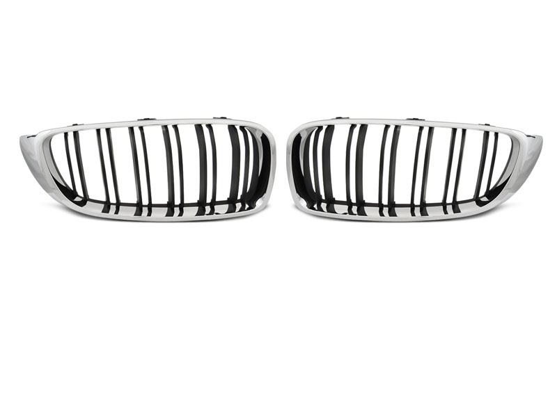 Grill BMW 4 (F32/F33/F36) 2013-> | CHROME BLACK SPORT LOOK – bilde 4