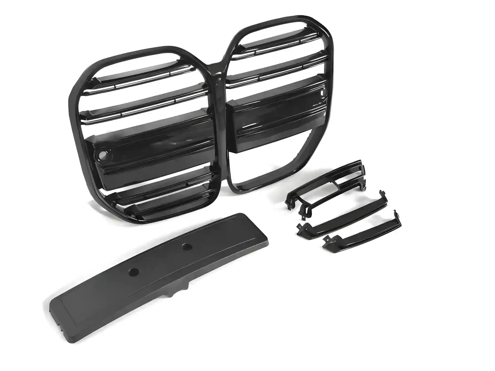 Grill BMW 4 (G22 / G23) 2020 -> │ Sportsgrill M-Tech-stil - svart høyglans