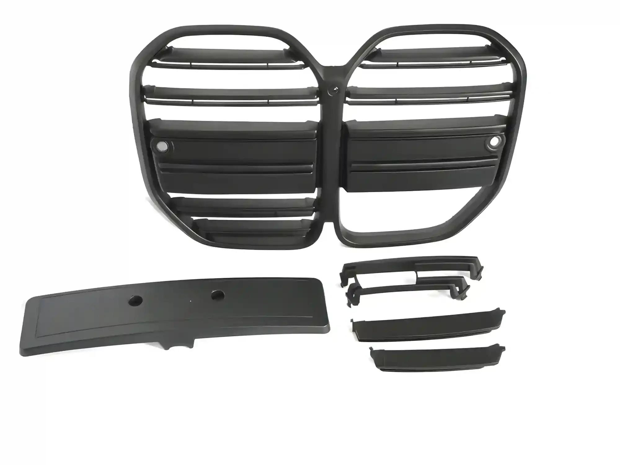 Grill BMW 4 (G22 / G23) 2020 - │ Sportsgrill M-Tech-stil - svart matt – bilde 2