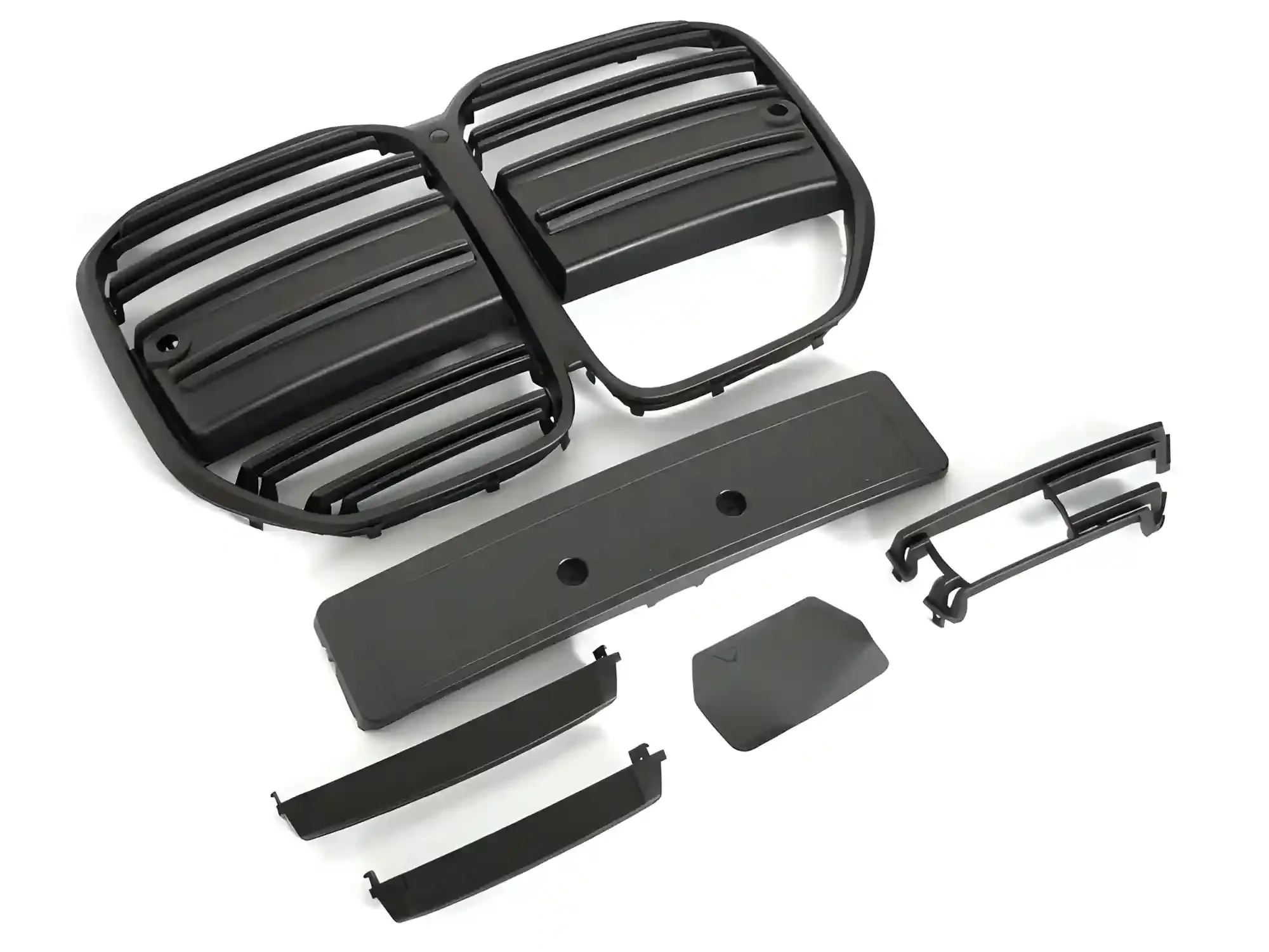 Grill BMW 4 (G22 / G23) 2020 - │ Sportsgrill M-Tech-stil - svart matt – bilde 3