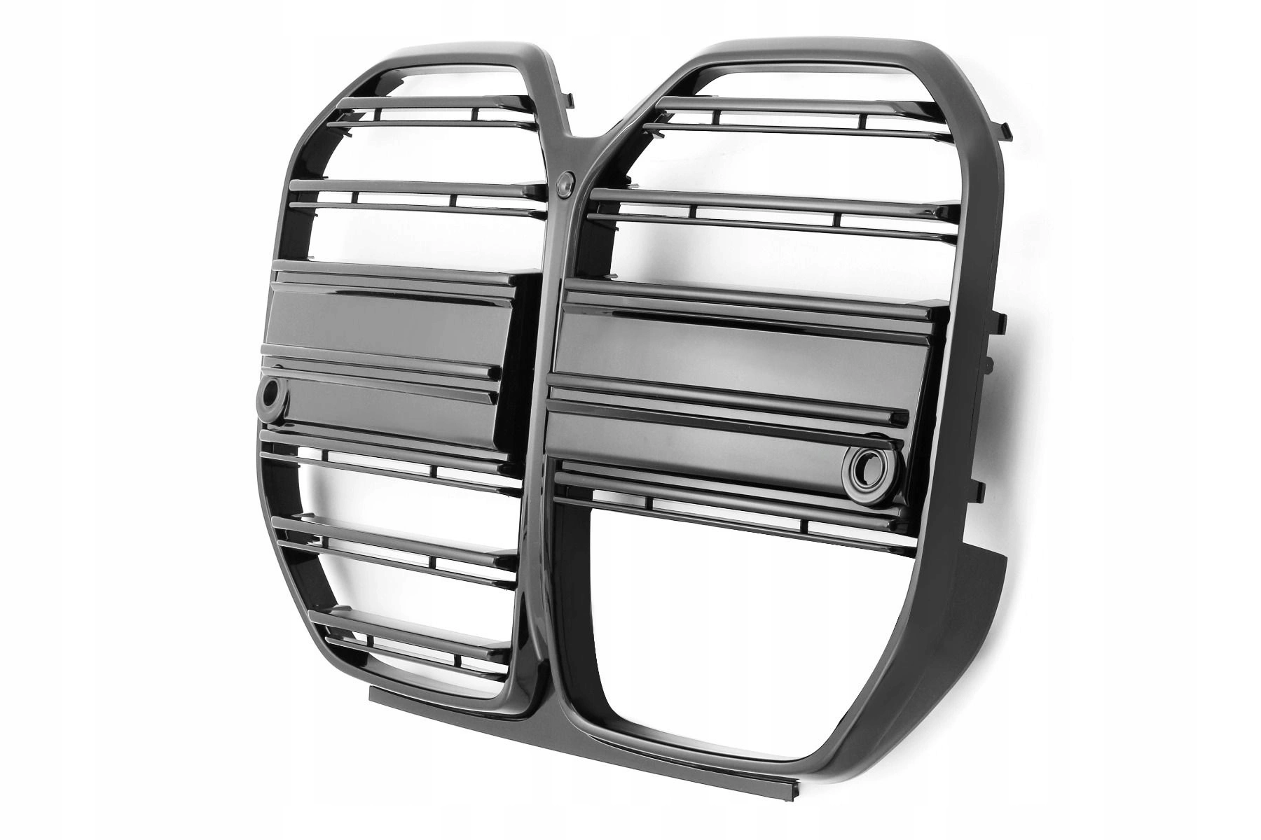 Grill BMW 4 (G26) Gran Coupe 2021 -> │ Sportsgrill M Performance-stil - svart høyglans double slat