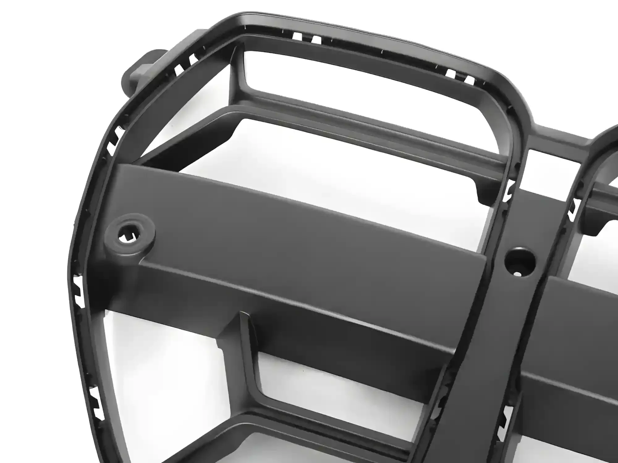 Grill BMW 4 (G82) 2021 → │ Sportsgrill M Performance-stil - svart matt double slat – bilde 3
