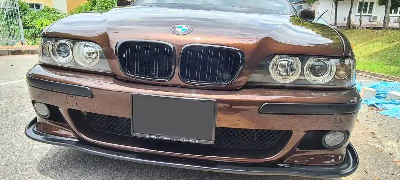 Grill BMW 5 (E39) 1995-2004 | SPORT GLOSSY BLACK – bilde 4