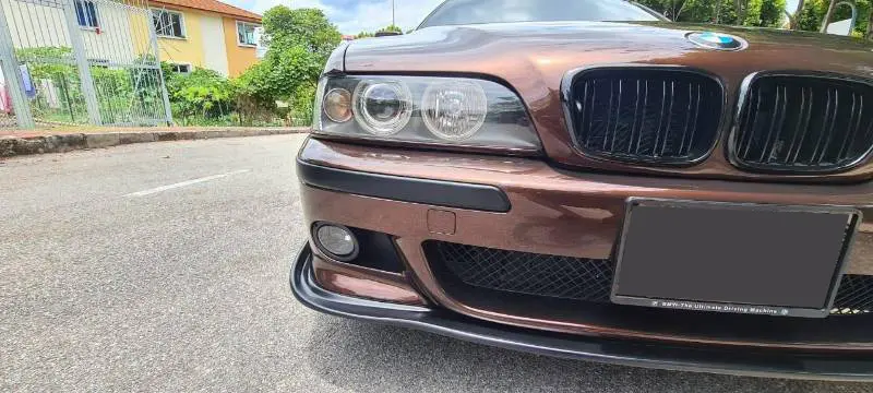 Grill BMW 5 (E39) 1995-2004 | SPORT GLOSSY BLACK – bilde 5