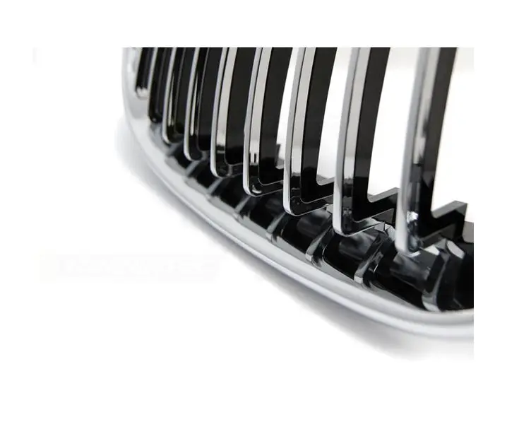 Grill BMW 5 (E60/E61) 2003 - 2010 | CHROME – bilde 3