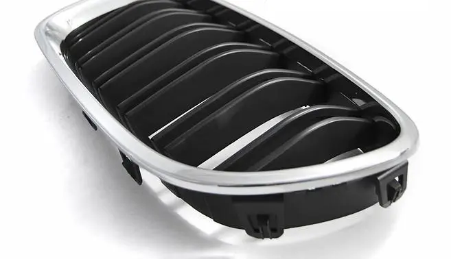Grill BMW 5 (F10/F11) 2010-2016 | CHROME BLACK SPORT LOOK – bilde 3
