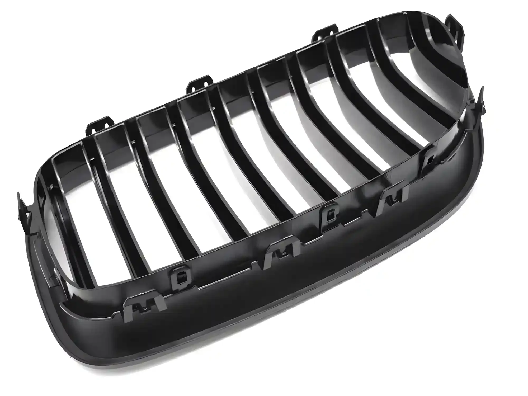 Grill BMW 5 (F10 / F11) 2010 - 2016 │ Sportsgrill - gloss black double bar – bilde 5
