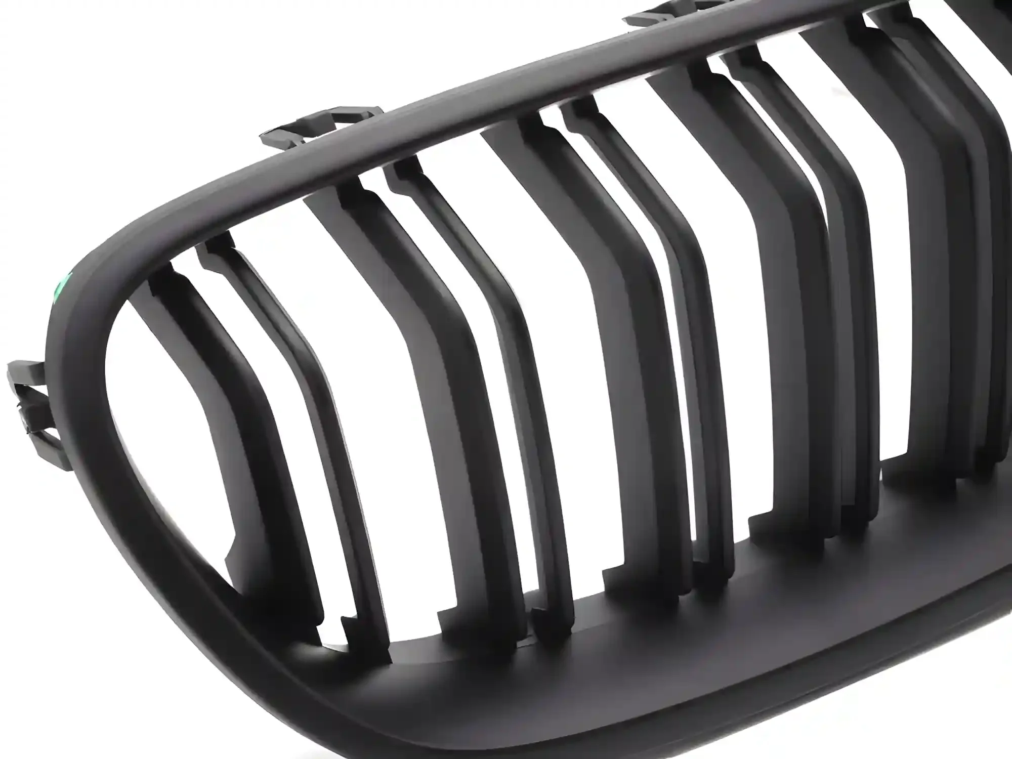 Grill BMW 5 (F10 / F11) 2010 - 2016 │ Sportsgrill - matt black double bar – bilde 3
