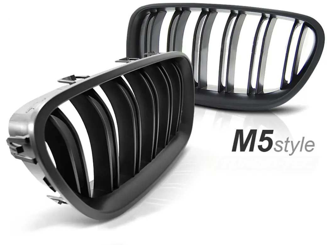 Grill BMW 5 (F10/F11) 2010 - 2017 | BLACK MATT SPORT LOOK
