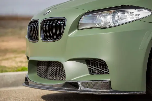 Grill BMW 5 (F10/F11) 2010 - 2017 | BLACK MATT SPORT LOOK – bilde 2