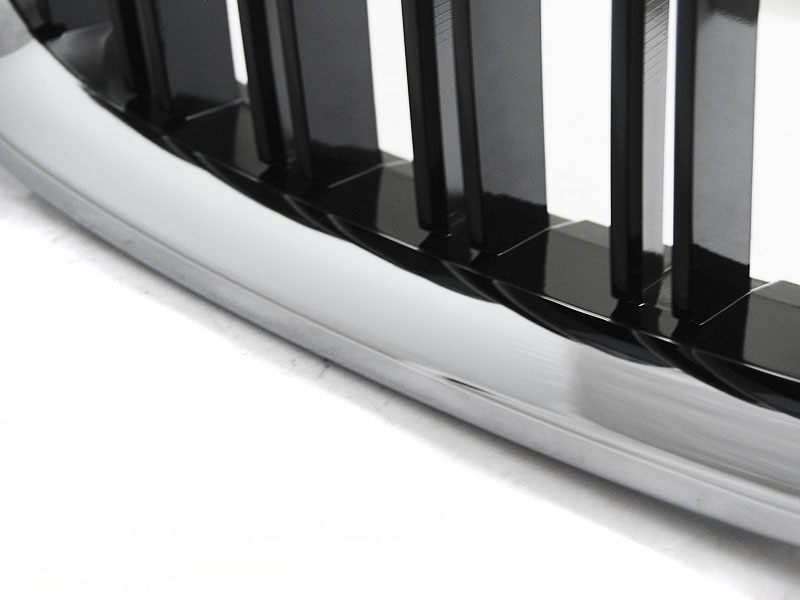 Grill BMW 5 (F10/F11) 2010 - 2017 | CHROME GLOSSY BLACK SPORT LOOK – bilde 2