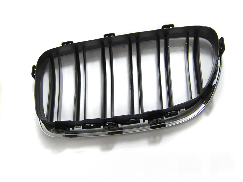 Grill BMW 5 (F10/F11) 2010 - 2017 | CHROME GLOSSY BLACK SPORT LOOK – bilde 4