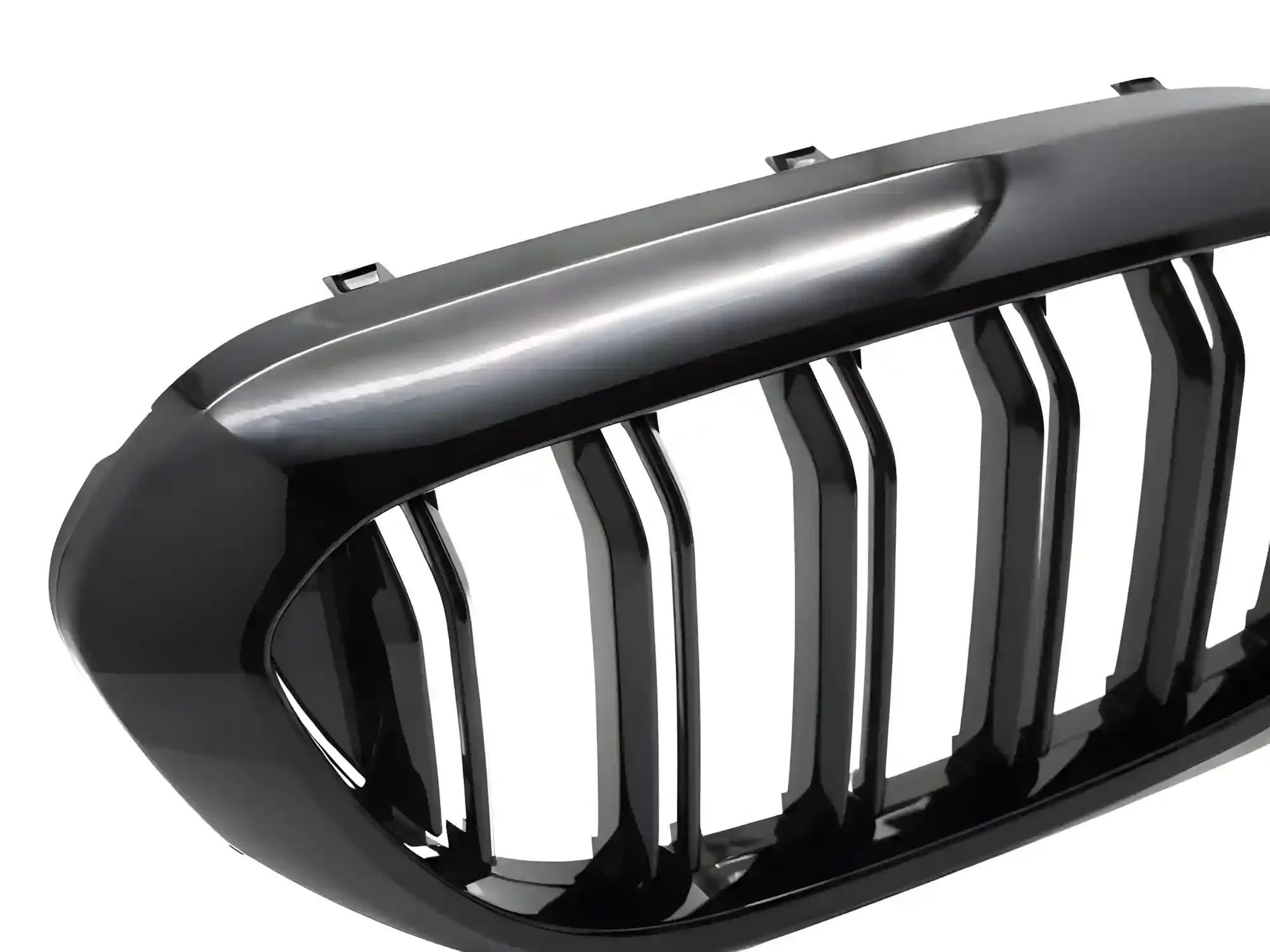 Grill BMW 5 (G30 / G31) 2017 - 2020 │ Sportsgrill - gloss black double bar – bilde 3