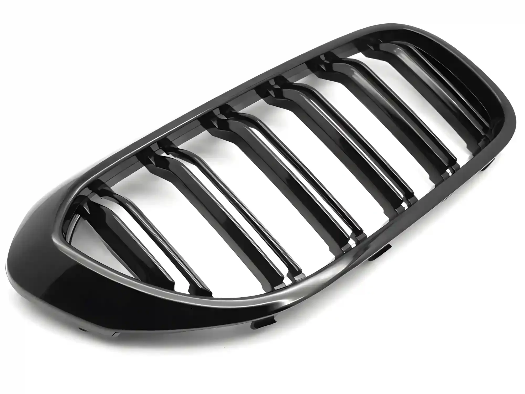 Grill BMW 5 (G30 / G31) 2017 - 2020 │ Sportsgrill - gloss black double bar – bilde 4