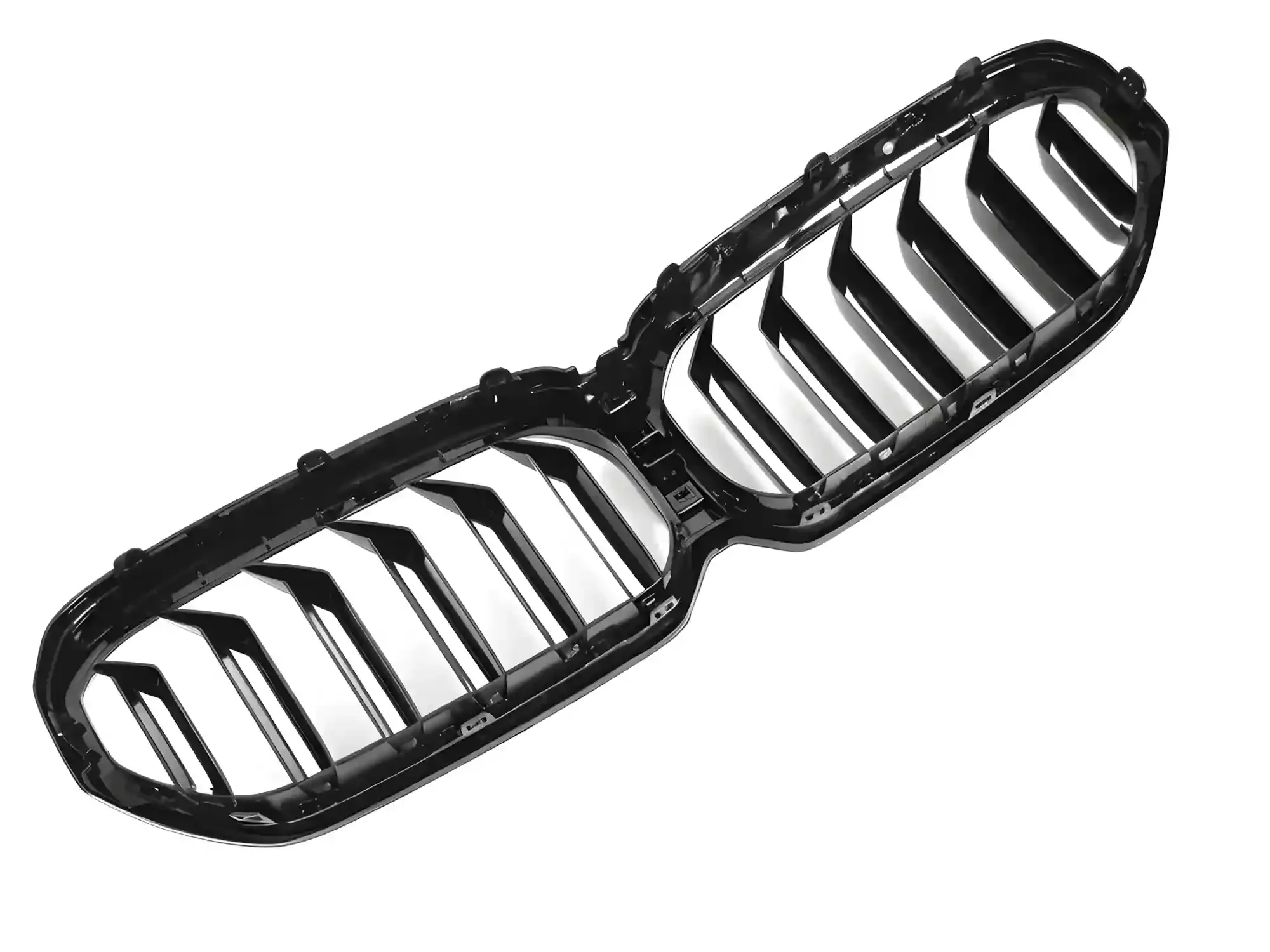 Grill BMW 5 (G30 / G31) LCI 2020 - 2023 │ Sportsgrill - gloss black double bar – bilde 5