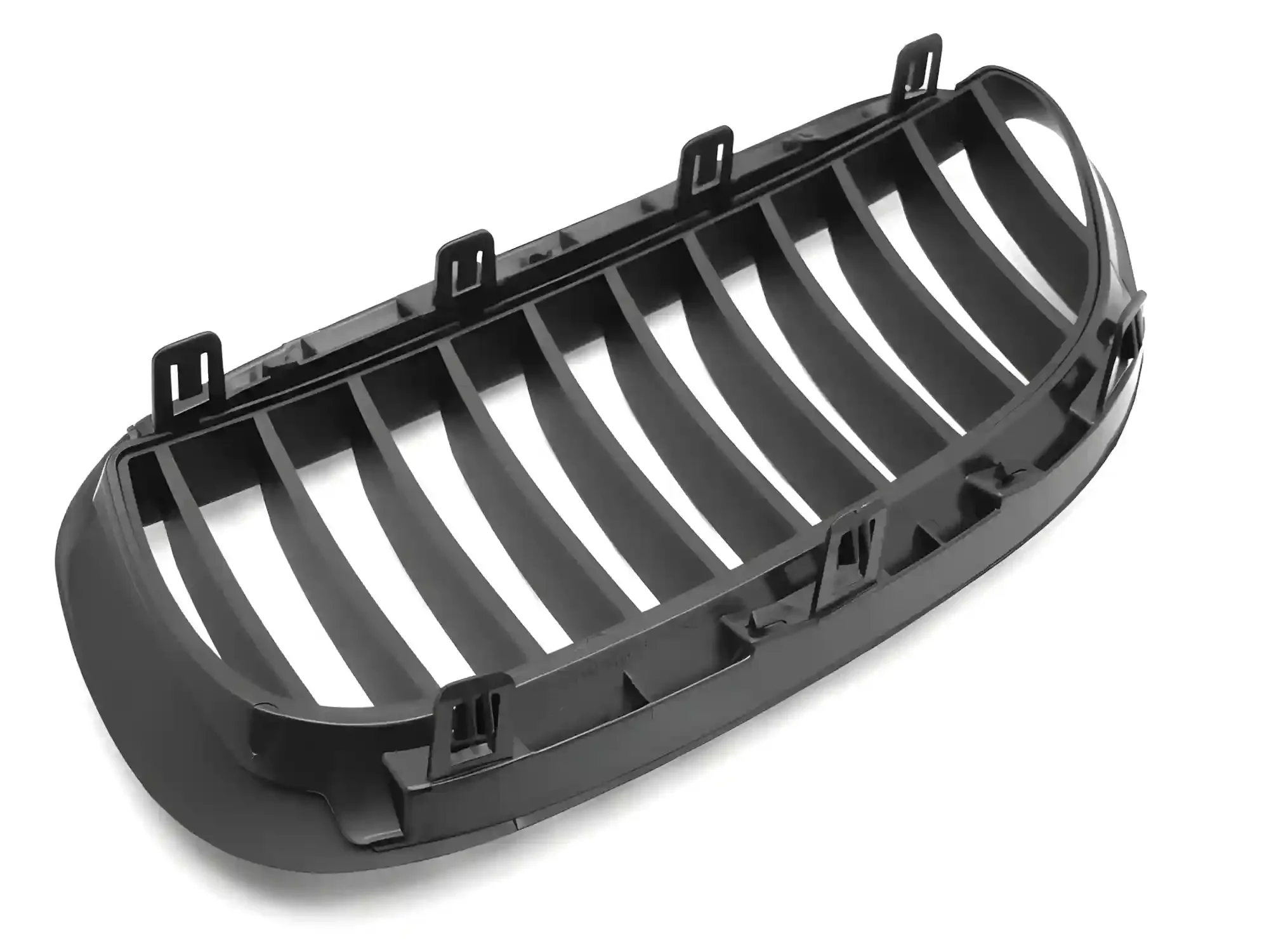 Grill BMW 6 (E63 / E64) 2003 – 2010 │ Sportsgrill M Performance-stil - svart matt double bar – bilde 4
