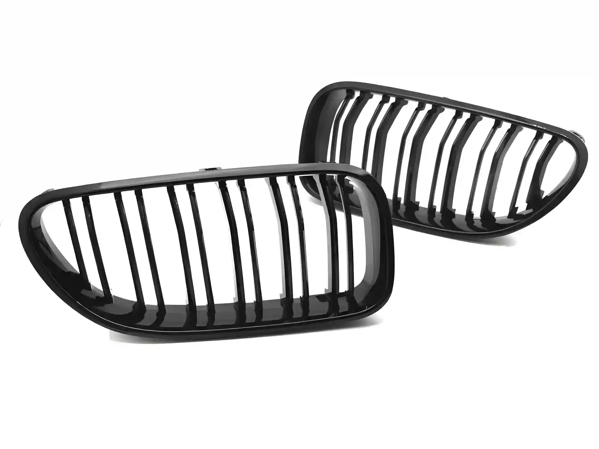 Grill BMW 6 (F12 / F13) 2011 – 2018 │ Sportsgrill M Performance-stil - svart høyglans double bar