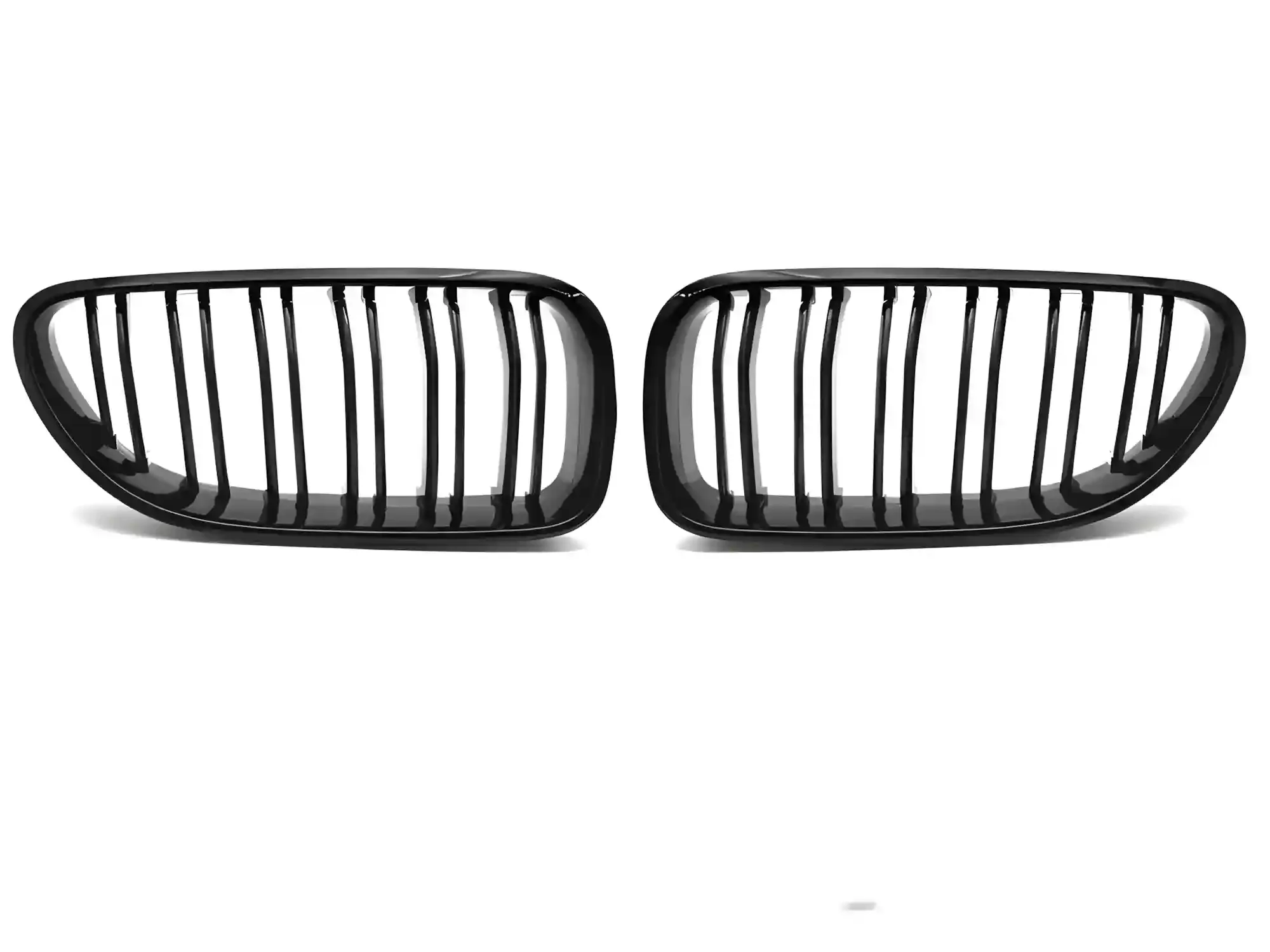 Grill BMW 6 (F12 / F13) 2011 – 2018 │ Sportsgrill M Performance-stil - svart høyglans double bar – bilde 2