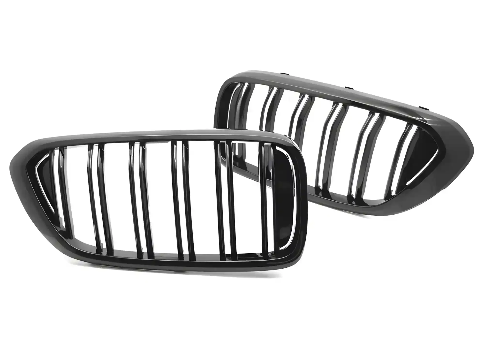 Grill BMW 6 (G32) 2017–2020 │ Sportsgrill M Performance-stil - svart høyglans double bar